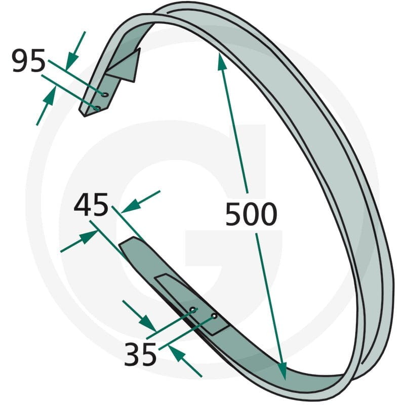 GRANIT Osłona podbieracza 6471125420501F - Sklep PoltechParts