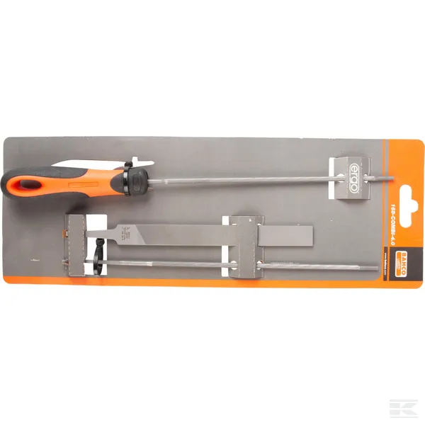Zestaw pilników do łańcucha Bahco 3 ele., 4,0 mm