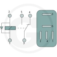 BOSCH Przekaźnik wielofunkcyjny 2500986AH0304 - Sklep PoltechParts