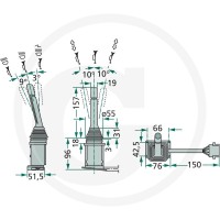 Cobo Przełącznik wielofunkcyjny 22701172000 - Sklep PoltechParts