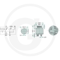 Cobo Włącznik zapłonu żarowego 22714130000 - Sklep PoltechParts