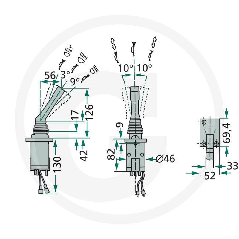 Cobo Przełącznik wielofunkcyjny 22701199000 - Sklep PoltechParts
