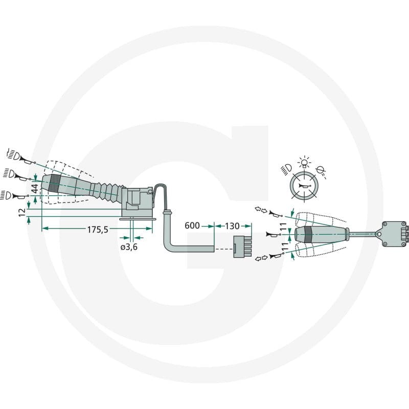 Cobo Przełącznik wielofunkcyjny 22701494000 - Sklep PoltechParts