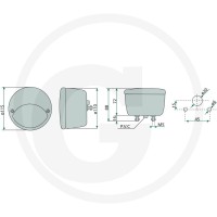 Cobo Lampa tylna 2270211930000 - Sklep PoltechParts