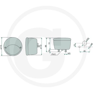 Cobo Lampa tylna 2270211930000