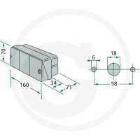 Cobo Lampa tylna 22702180000 - Sklep PoltechParts