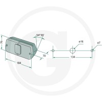 Cobo Lampa tylna 22702369000 - Sklep PoltechParts
