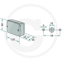 Cobo Lampa tylna 22702394000 - Sklep PoltechParts