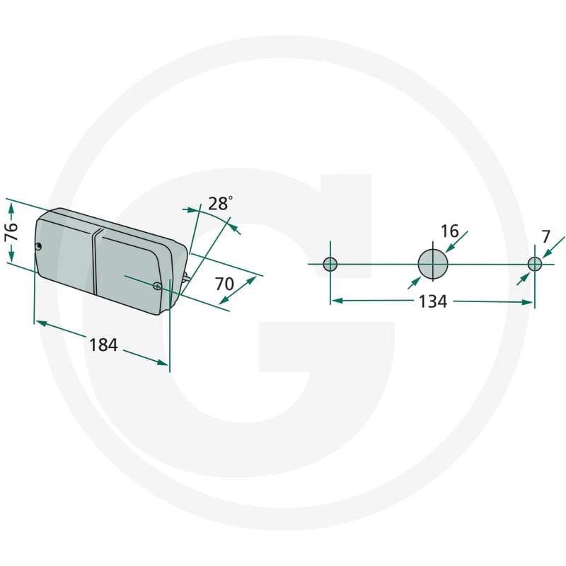 Cobo Lampa pozycyjna-kierunkowskaz 22703188000 - Sklep PoltechParts