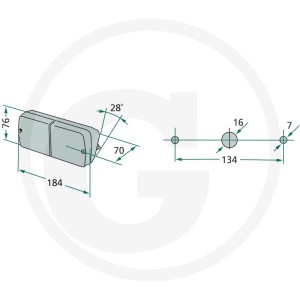 Cobo Lampa pozycyjna-kierunkowskaz 22703189000