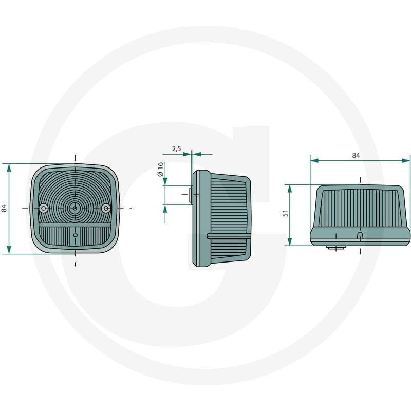 Cobo Lampa pozycyjna-kierunkowskaz 22703387000 - Sklep PoltechParts