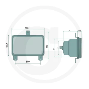 Cobo Reflektor kierunkowy 2270507950000