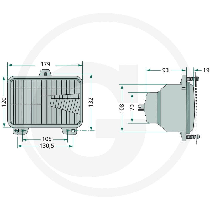 Cobo Reflektor kierunkowy 22705291000 - Sklep PoltechParts