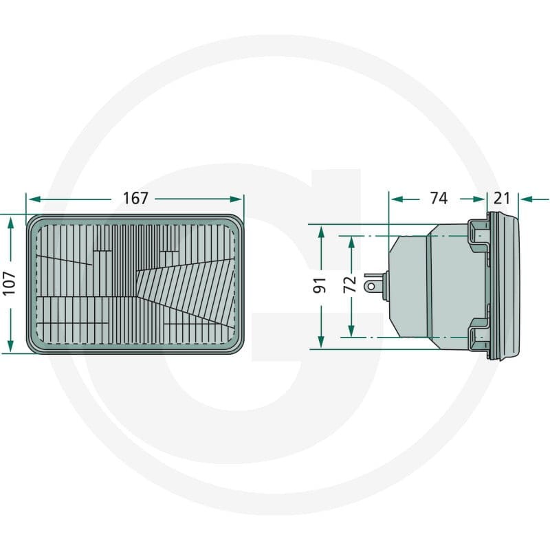 Cobo Reflektor kierunkowy 22705400000 - Sklep PoltechParts