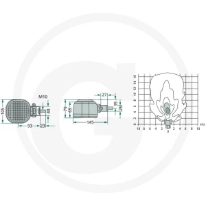 Cobo Reflektor roboczy 22705476000