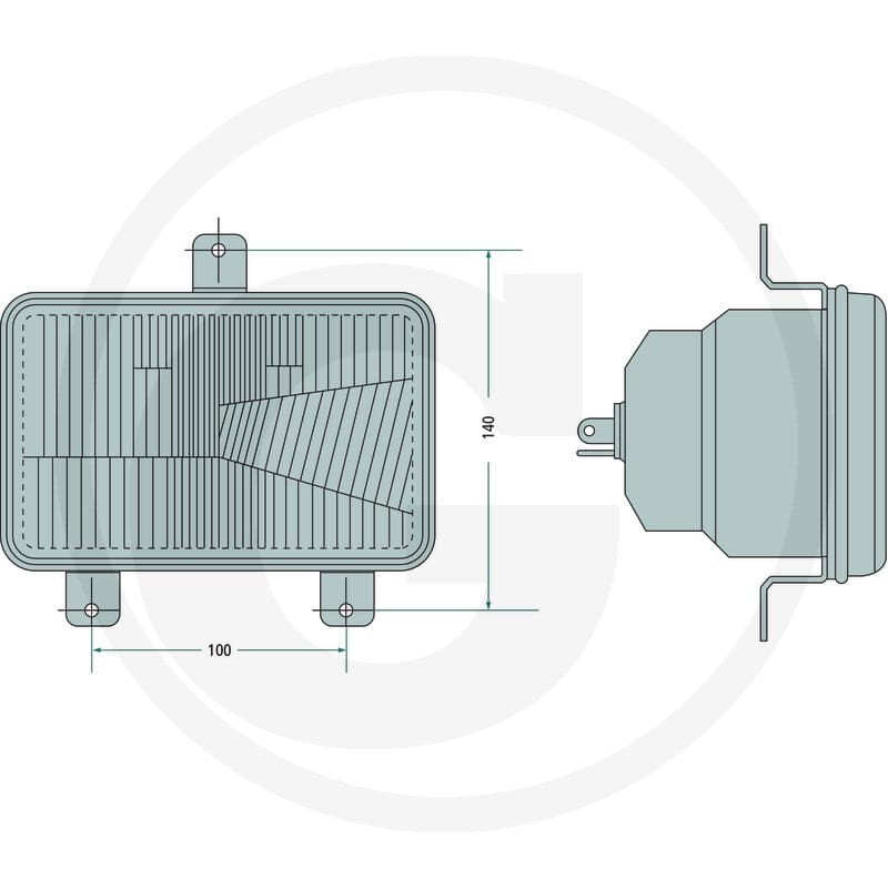 Cobo Reflektor kierunkowy 22705494000 - Sklep PoltechParts
