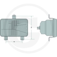 Cobo Reflektor kierunkowy 22705494000 - Sklep PoltechParts