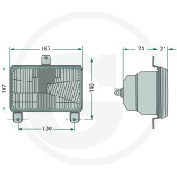 Cobo Reflektor kierunkowy 22705575000 - Sklep PoltechParts