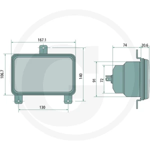 Cobo Reflektor kierunkowy 22705576000