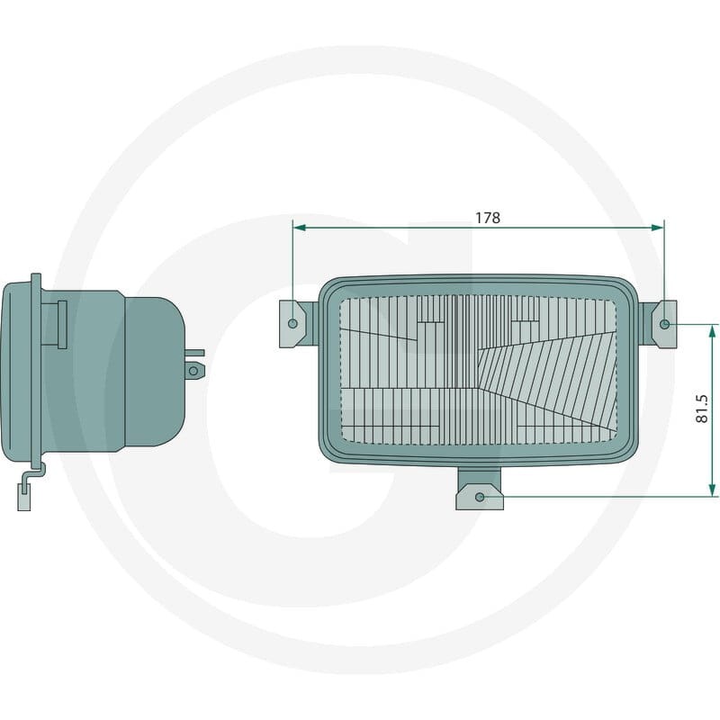 Cobo Reflektor kierunkowy 22705630000 - Sklep PoltechParts