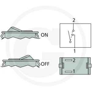 Cobo Włącznik przechylny 22713107000