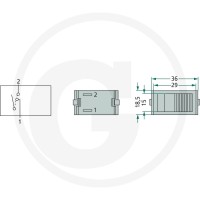 Cobo Włącznik przechylny 22713156000 - Sklep PoltechParts