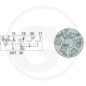 Cobo Włącznik zapłonu żarowego 22714115000