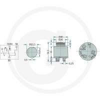 Cobo Włącznik zapłonu 22714160000 - Sklep PoltechParts