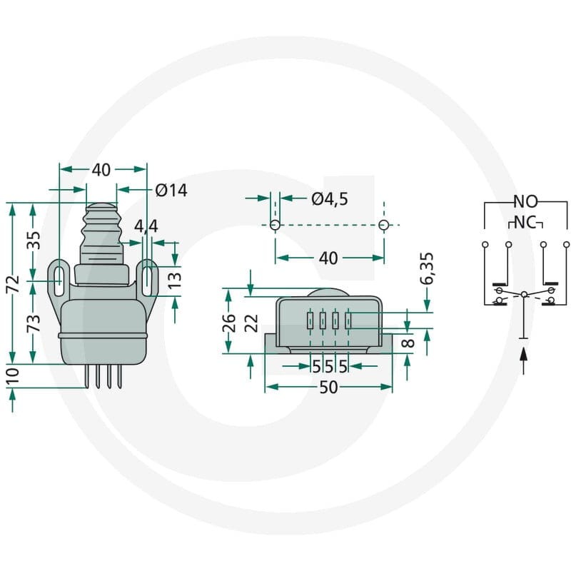Cobo Przełącznik stykowy 22715117000 - Sklep PoltechParts