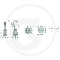 Cobo Włącznik przechylny 22716191000 - Sklep PoltechParts