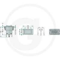 Cobo Włącznik przechylny 2271702660000 - Sklep PoltechParts