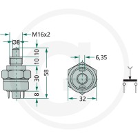 Cobo Włącznik blokady 22717111000 - Sklep PoltechParts