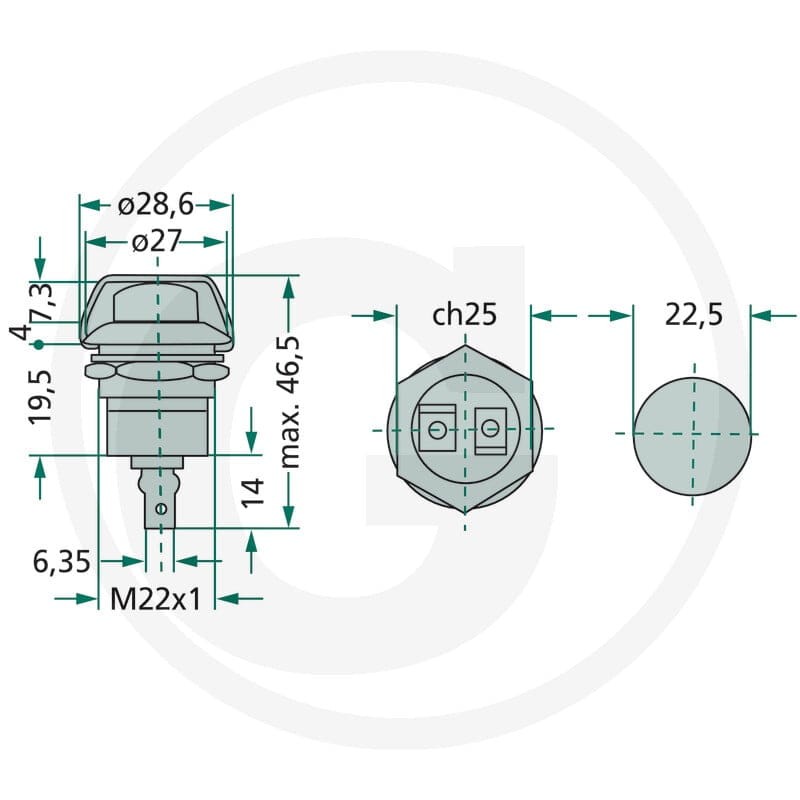 Cobo Włącznik sterowniczy 22717153000 - Sklep PoltechParts