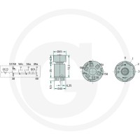 Cobo Włącznik obrotowy 22723108000 - Sklep PoltechParts
