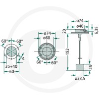 Cobo Wskaźnik poziomu paliwa 22729051000 - Sklep PoltechParts