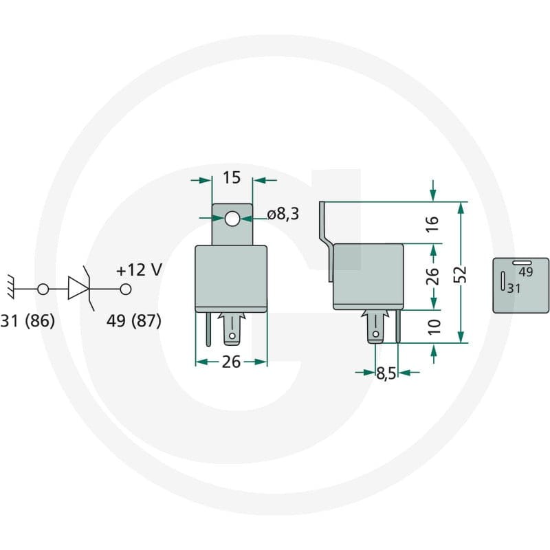 Cobo Regulator napięcia 22734007000 - Sklep PoltechParts