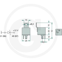 Cobo Regulator napięcia 22734007000 - Sklep PoltechParts