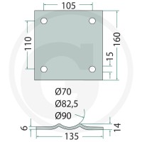 SIMOL Płyta montażowa 220F1 - Sklep PoltechParts