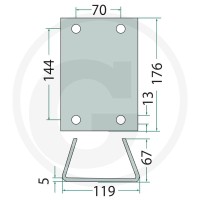SIMOL Płyta montażowa 220F2 - Sklep PoltechParts