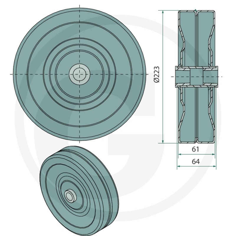 SIMOL Koło zapasowe 220RRL805A - Sklep PoltechParts