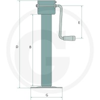 SIMOL Stopka podporowa 220DG706W - Sklep PoltechParts