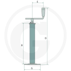 SIMOL Stopka podporowa 220P525