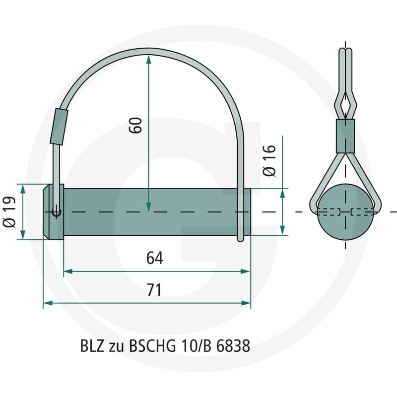 GRANIT Łożysko zawiasu 22010408 - Sklep PoltechParts