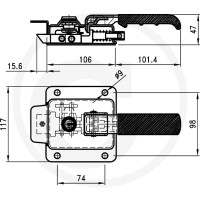 Pastore & Lombardi Zamek chłodni 2209910271 - Sklep PoltechParts
