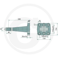 GRANIT Zaczep kulowy 22010376 - Sklep PoltechParts