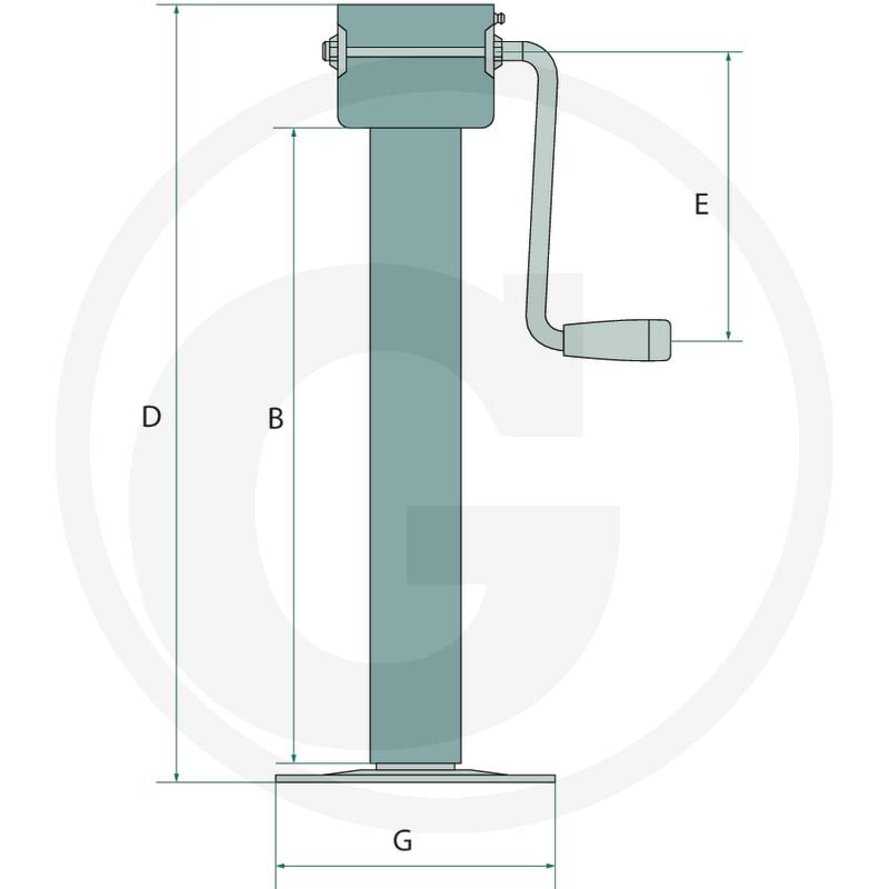 SIMOL Stopka podporowa 22000156 - Sklep PoltechParts