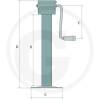 SIMOL Stopka podporowa 22000156 - Sklep PoltechParts