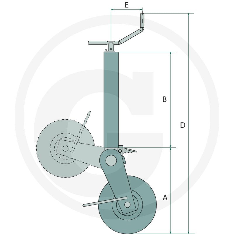 SIMOL Koło podporowe 22000142 - Sklep PoltechParts