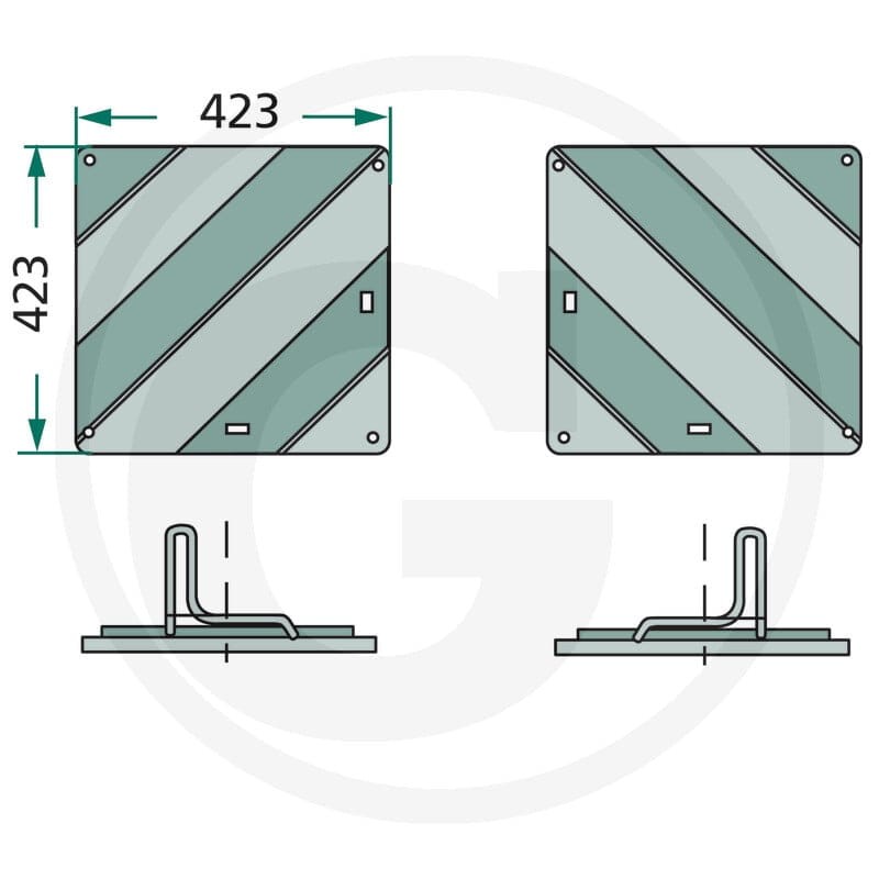 GRANIT Zestaw tablic ostrzegawczych 20743760 - Sklep PoltechParts