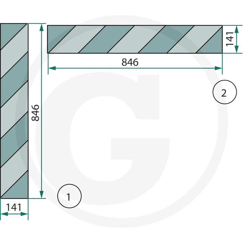 GRANIT Tablica ostrzegawcza 20743584 - Sklep PoltechParts